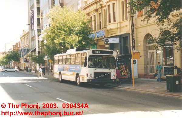 Volvo B58 no. 1483 on route 106